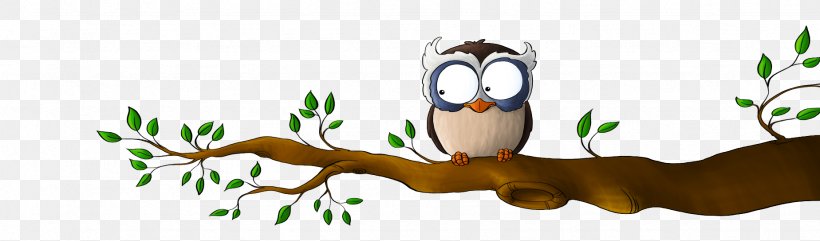 Owl Branch Tree Coarse Woody Debris Clip Art, PNG, 1848x544px, Owl, Beak, Bird, Bird Of Prey, Book Download Free