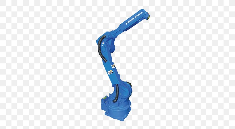 Robotic Arm Motoman FANUC Industrial Robot, PNG, 600x450px, Robot, Automation, Blue, Degrees Of Freedom, Engineering Download Free