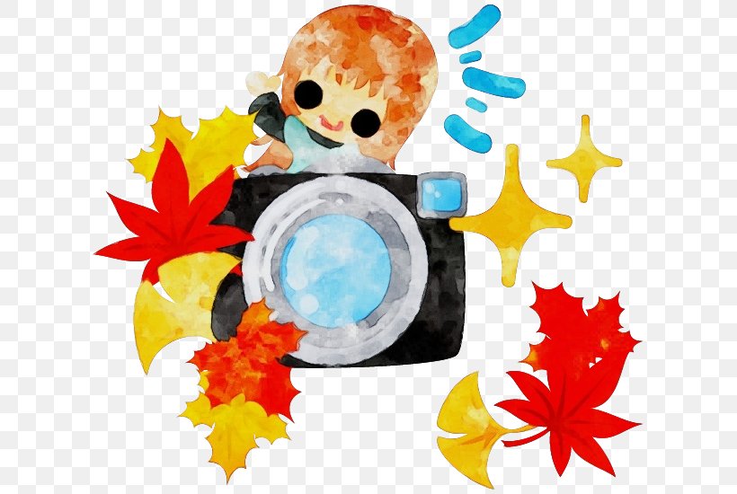 Autumn Greeting, PNG, 623x550px, Watercolor, Autumn, Camera, Digital Slr, Greeting Note Cards Download Free