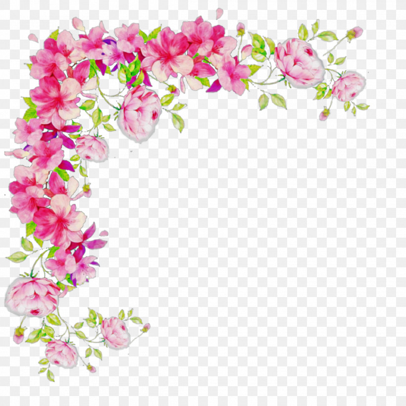 Floral Design, PNG, 2289x2289px, Pink, Blossom, Bougainvillea, Cut Flowers, Floral Design Download Free