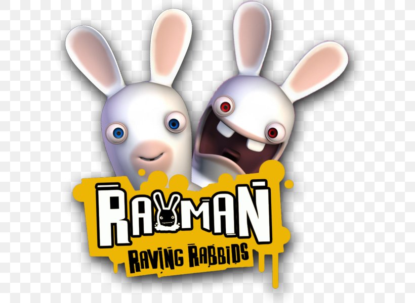 Rayman Raving Rabbids 2 Raving Rabbids: Travel In Time Rayman Origins, PNG, 614x600px, Rayman Raving Rabbids, Computer Software, Domestic Rabbit, Easter, Easter Bunny Download Free
