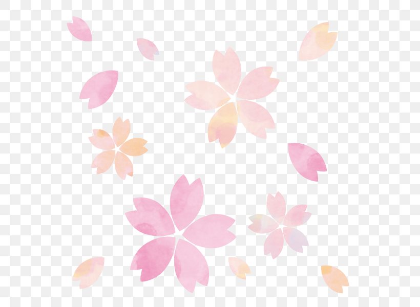 Watercolor Sakura Flower Illustration., PNG, 600x600px, Frog, Computer, Floral Design, Flower, Flowering Plant Download Free