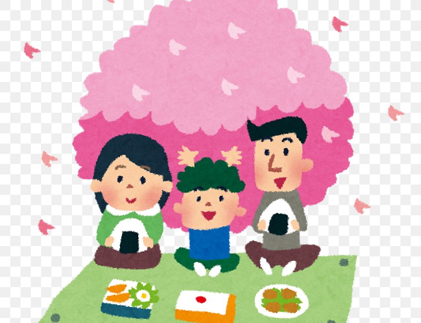 Bento Hanami Cherry Blossom Picnic Kakunodate, Akita, PNG, 800x630px, Bento, Art, Cartoon, Cherry Blossom, Child Download Free
