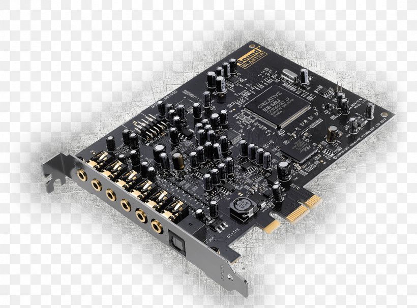 Sound Blaster Audigy Sound Cards & Audio Adapters Creative Technology 7.1 Surround Sound PCI Express, PNG, 1082x800px, 71 Surround Sound, Sound Blaster Audigy, Computer, Computer Component, Computer Hardware Download Free