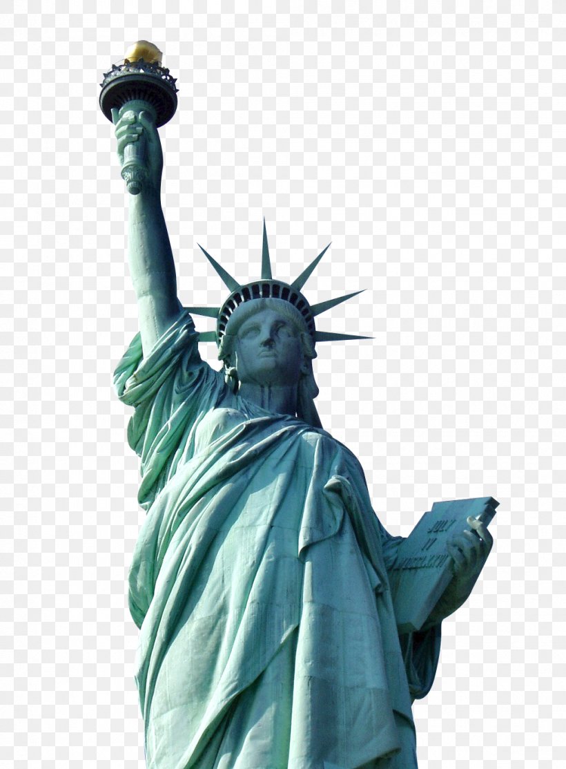 Statue Of Liberty Top Of The Rock Ellis Island, PNG, 1003x1362px, Statue Of Liberty, Artwork, Battery Park, Ellis Island, Figurine Download Free