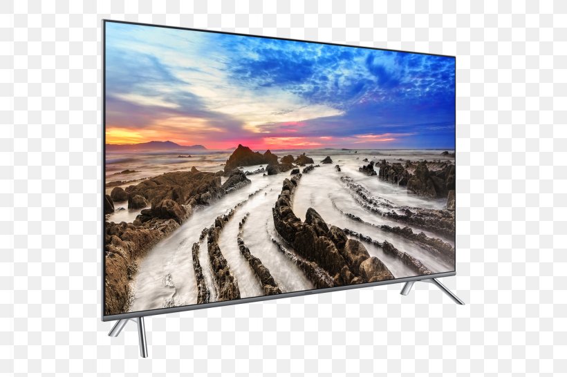 4K Resolution Ultra-high-definition Television Smart TV Samsung LED-backlit LCD, PNG, 2048x1365px, 4k Resolution, Advertising, Display Advertising, Display Device, Dolby Digital Plus Download Free