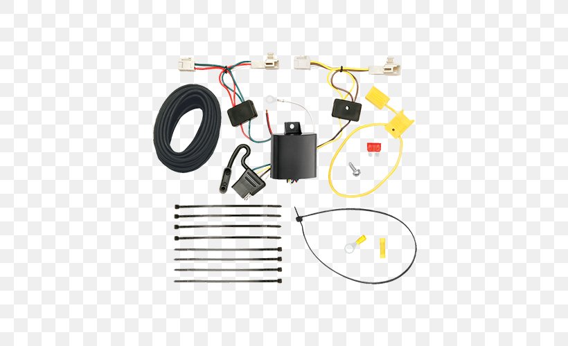 Car Pontiac Vibe Tow Hitch Electrical Connector Toyota, PNG, 500x500px, Car, Ac Power Plugs And Sockets, Auto Part, Cable, Cable Harness Download Free