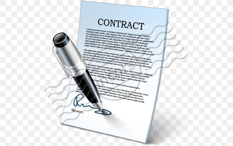 Contract Consideration Clip Art, PNG, 512x512px, Contract, Brand, Consideration, Contract Management, Document Download Free