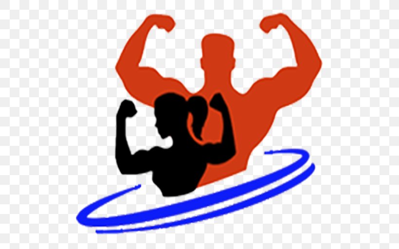 Fitness Centre Physical Fitness Bodybuilding Exercise Wall Decal, PNG, 512x512px, Watercolor, Cartoon, Flower, Frame, Heart Download Free