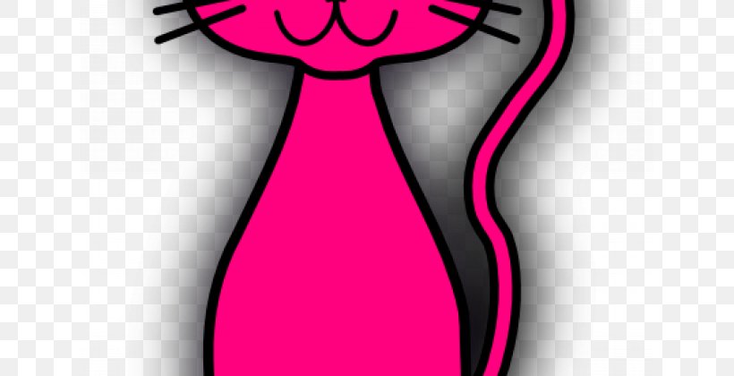 Havana Brown Russian Blue Kitten Pink Cat Clip Art, PNG, 640x420px, Havana Brown, Black Cat, Calico Cat, Cartoon, Cat Download Free