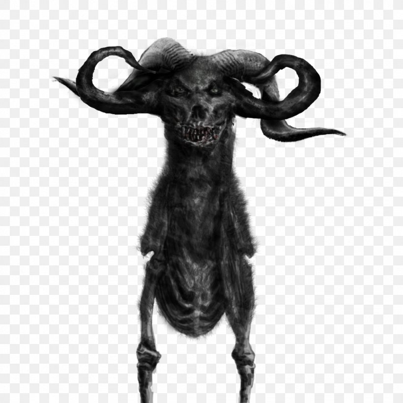 Demon Hell, PNG, 1024x1024px, Demon, Black And White, Bull, Cattle Like Mammal, Computer Software Download Free