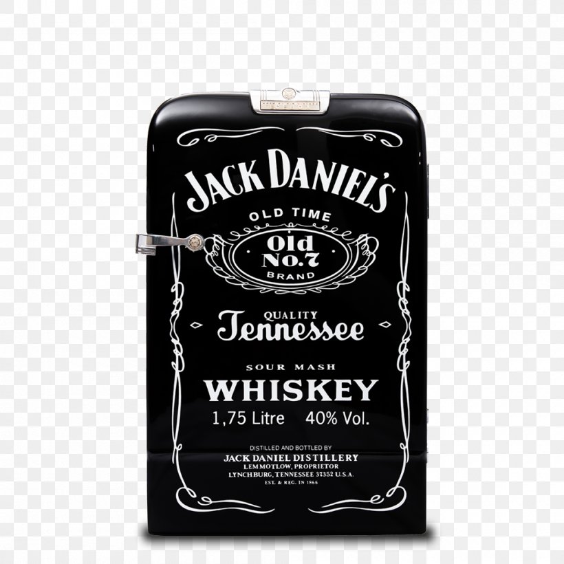Jack Daniel's Bourbon Whiskey Distilled Beverage Tennessee Whiskey, PNG, 1000x1000px, Whiskey, Barrel, Bottle, Bourbon Whiskey, Brand Download Free