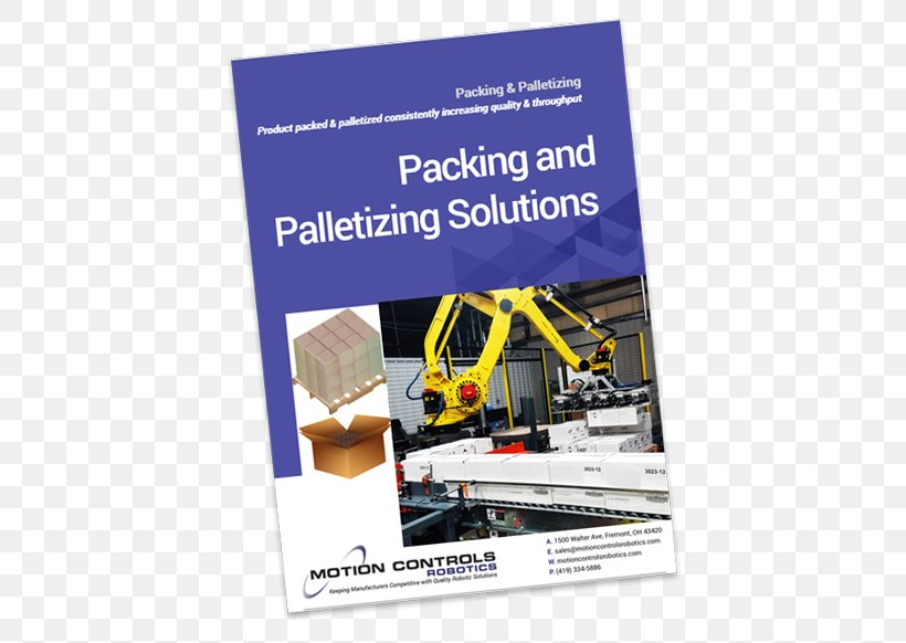 Motion Controls Robotics, Inc. Palletizer Engineering Robot Operating System, PNG, 500x582px, Robot, Advertising, Book, Calculator, Ebook Download Free