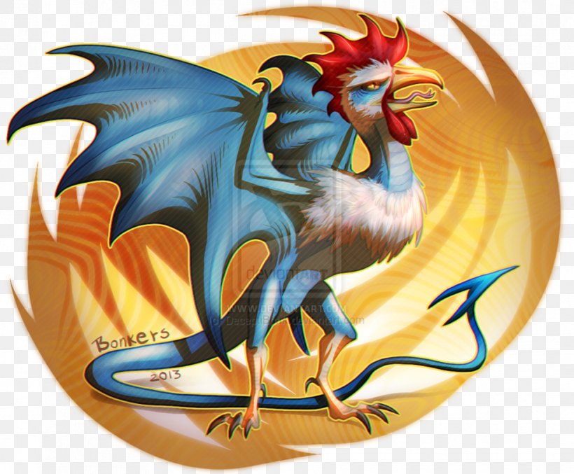 Rooster Dragon, PNG, 983x812px, Rooster, Bird, Chicken, Dragon, Fictional Character Download Free