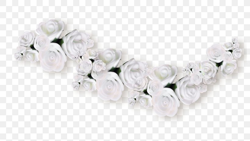 White Fleur Blanche Clip Art, PNG, 800x465px, White, Bead, Body Jewelry, Bracelet, Color Download Free