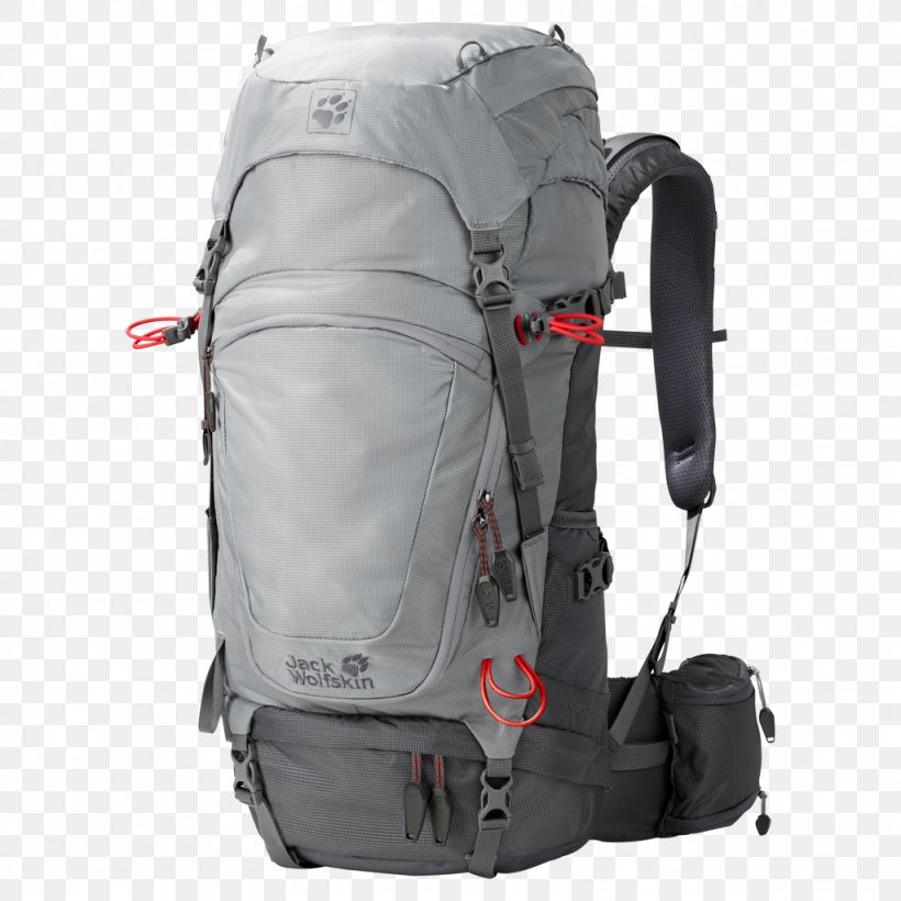Backpack Jack Wolfskin Hiking Trail Outdoor Recreation, PNG, 1024x1024px, Backpack, Backpacking, Bag, Black, Camping Download Free
