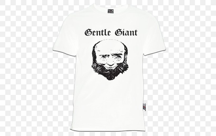 T-shirt Gentle Giant Sleeve Screen Printing, PNG, 500x516px, Tshirt, Active Shirt, Black, Brand, Clothing Download Free