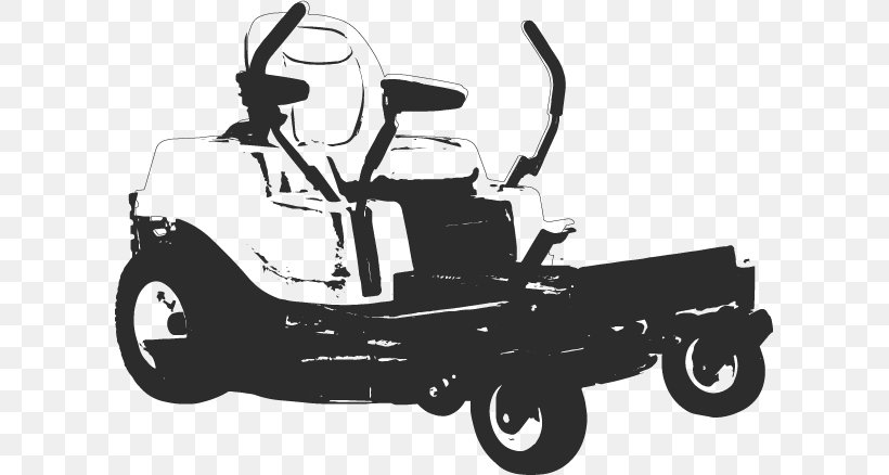 Zero-turn Mower Lawn Mowers Riding Mower Exmark Manufacturing Company Incorporated, PNG, 607x438px, Zeroturn Mower, Artificial Turf, Automotive Design, Automotive Exterior, Black And White Download Free