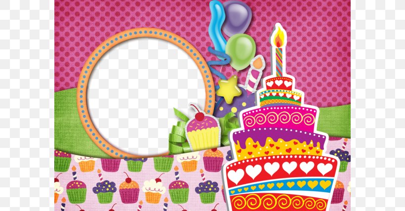 Birthday Cake Picture Frame, PNG, 600x428px, Birthday Cake, Anniversary, Birthday, Cake, Cake Decorating Download Free