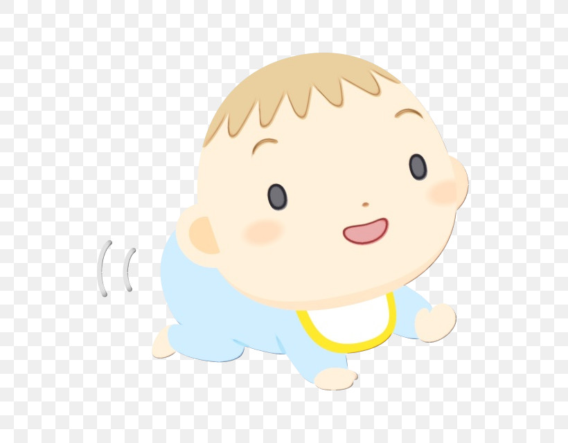 Cartoon Nose Child Smile Animation, PNG, 640x640px, Watercolor, Animation, Cartoon, Child, Nose Download Free