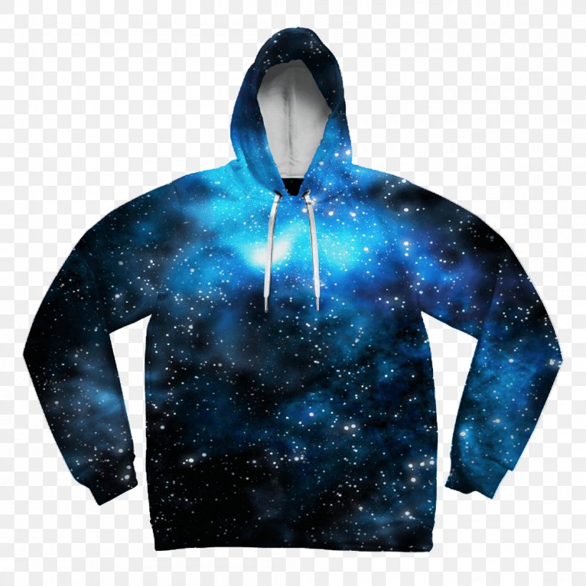 Hoodie T-shirt Bluza Clothing Sweater, PNG, 1000x1000px, Hoodie, All Over Print, Blue, Bluza, Clothing Download Free