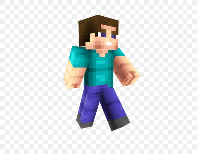 Minecraft: Pocket Edition Shading Herobrine Shade, PNG, 640x640px, 3d Computer Graphics, Minecraft, Fictional Character, Figurine, Herobrine Download Free