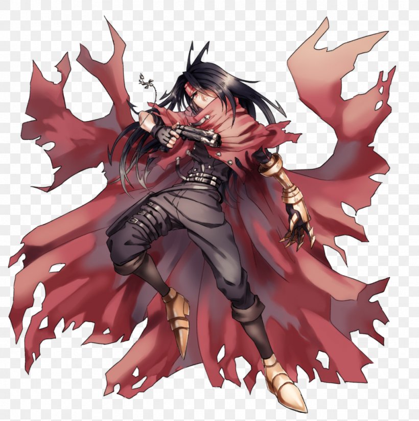 Vincent Valentine Final Fantasy VIII Yuffie Kisaragi Final Fantasy XIII, PNG, 1024x1028px, Watercolor, Cartoon, Flower, Frame, Heart Download Free