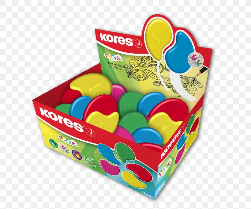 Eraser Plastic Guma TOY Kores, PNG, 677x682px, Eraser, Color, Confectionery, Guma, Human Factors And Ergonomics Download Free