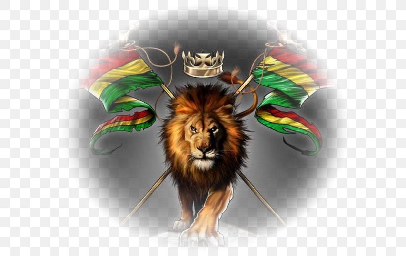 Lion Of Judah Ethiopia Kingdom Of Judah Rastafari, PNG, 600x518px, Lion, Big Cats, Carnivoran, Cat Like Mammal, David Download Free