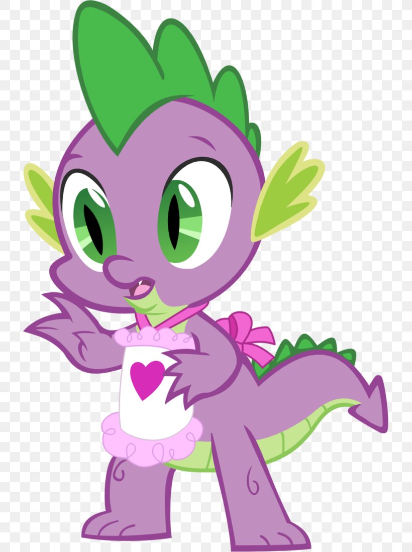 Spike Pony Whiskers Rarity Rainbow Dash, PNG, 727x1099px, Watercolor, Cartoon, Flower, Frame, Heart Download Free