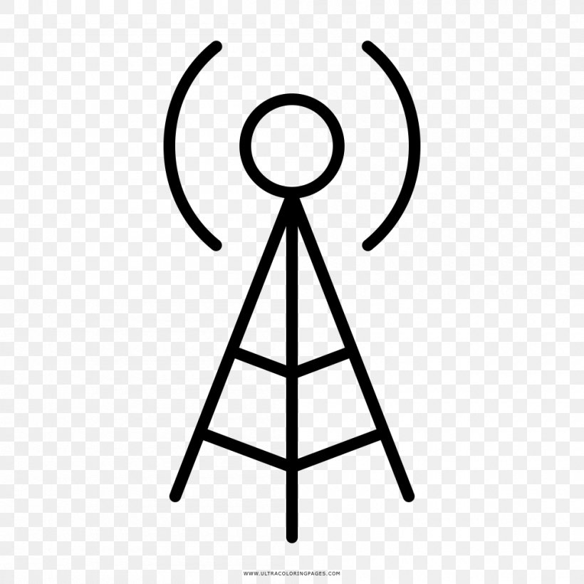 Aerials Drawing Telecommunications Tower Photography Television, PNG, 1000x1000px, Aerials, Area, Black And White, Drawing, Furniture Download Free