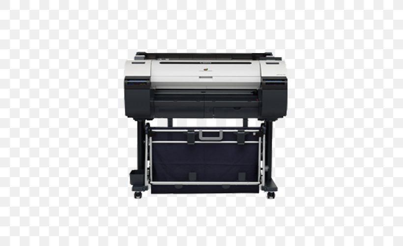 Wide-format Printer Canon ImagePROGRAF IPF670 Printing, PNG, 500x500px, Wideformat Printer, Canon, Color, Color Printing, Electronic Device Download Free