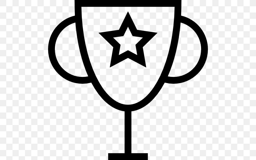 Trophy, PNG, 512x512px, Trophy, Award, Black And White, Prize, Symbol Download Free
