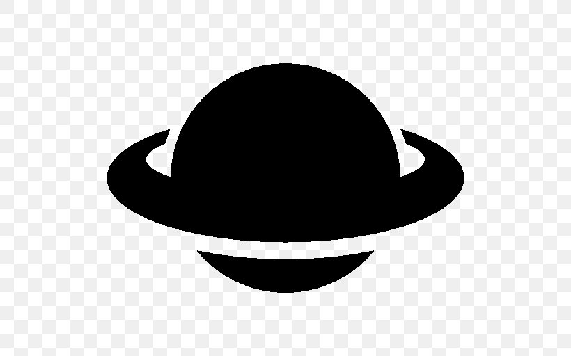 Earth Planet Saturn Solar System Clip Art, PNG, 512x512px, Earth, Black, Black And White, Hat, Headgear Download Free