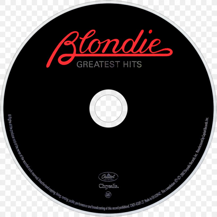 Greatest Hits Album The Best Of Blondie DVD, PNG, 1000x1000px, Watercolor, Cartoon, Flower, Frame, Heart Download Free
