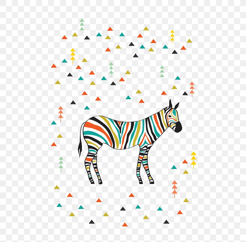 Horse Zebra Child Drawing Illustration, PNG, 570x805px, Horse, Area, Art, Child, Drawing Download Free