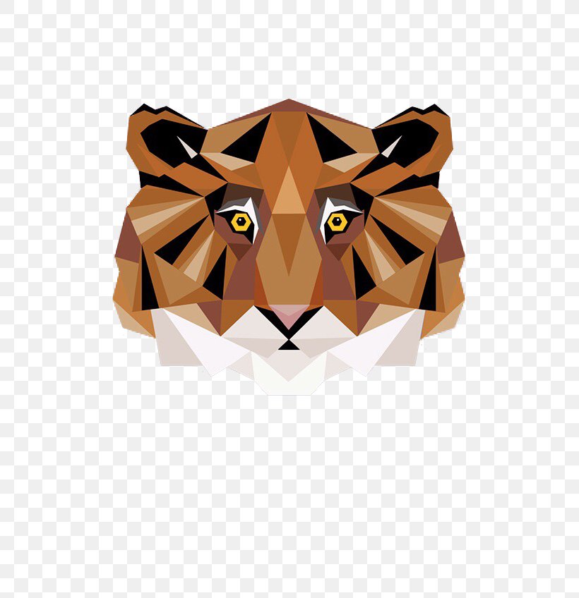Tiger Animal Geometry Musical Composition, PNG, 600x848px, Tiger, Aesthetics, Animal, Art, Avatar Download Free