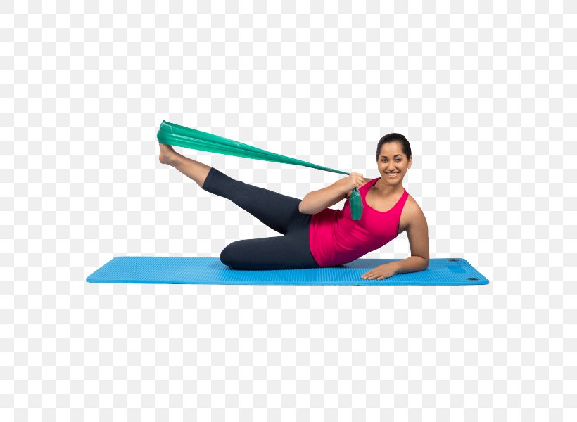 Pilates Exercise Bands Stretching Strength Training, PNG, 600x600px, Watercolor, Cartoon, Flower, Frame, Heart Download Free