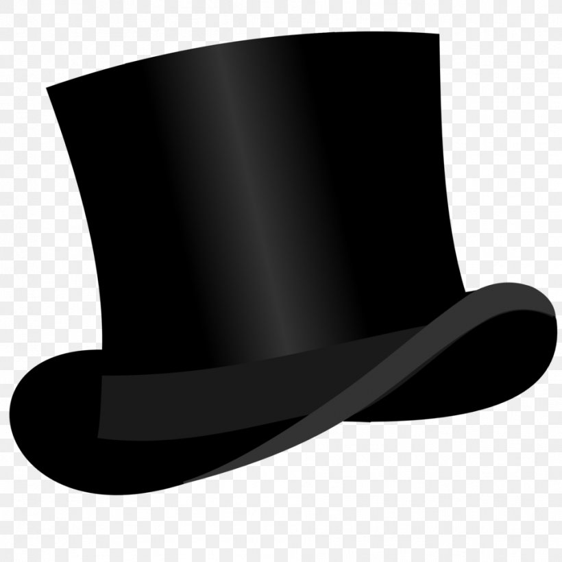 Top Hat Clip Art, PNG, 958x958px, Top Hat, Black And White, Clothing, Cowboy Hat, Cylinder Download Free