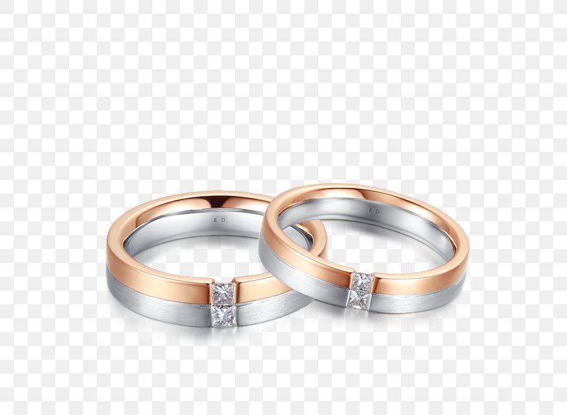 Wedding Ring Diamond Colored Gold Czerwone Złoto, PNG, 600x600px, Ring, Bangle, Body Jewelry, Chow Tai Fook, Colored Gold Download Free