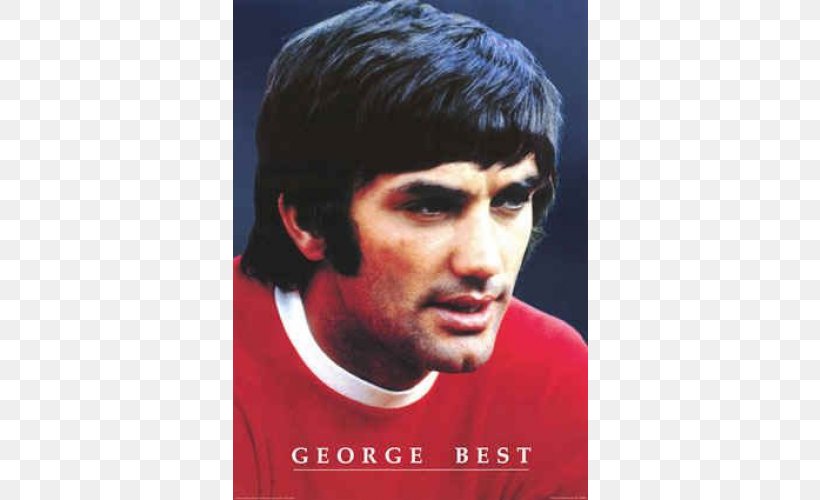 George Best Manchester United F.C. 1968 European Cup Final Football Player Goal, PNG, 500x500px, George Best, Album Cover, Chin, Danny Welbeck, Facial Hair Download Free