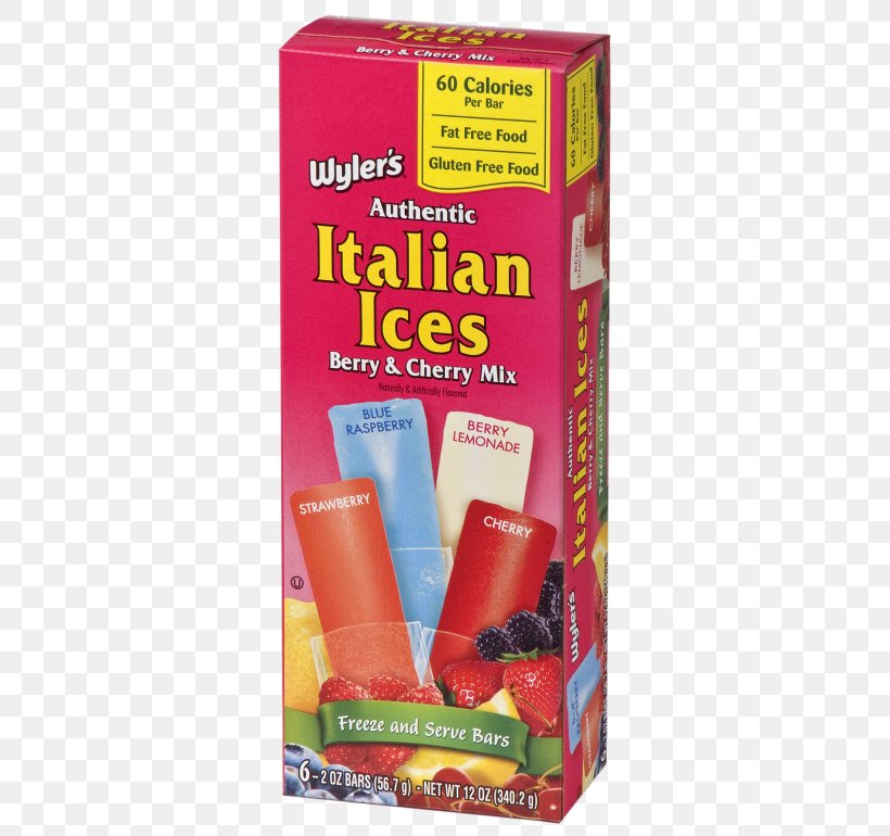Italian Ice Fla-Vor-Ice Wyler's Italian Cuisine Cherry, PNG, 550x770px, Italian Ice, Berry, Cherry, Flavor, Flavorice Download Free