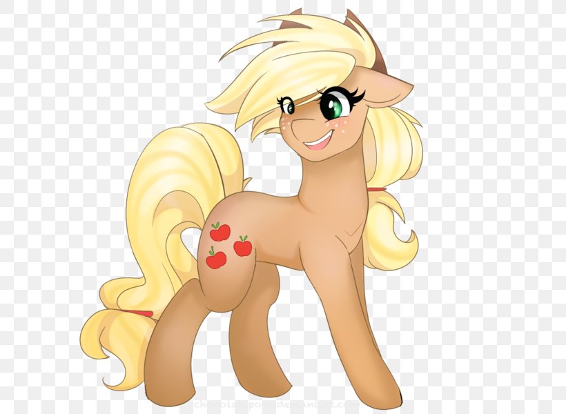 Pony Applejack Apple Bloom Horse, PNG, 600x600px, Watercolor, Cartoon, Flower, Frame, Heart Download Free