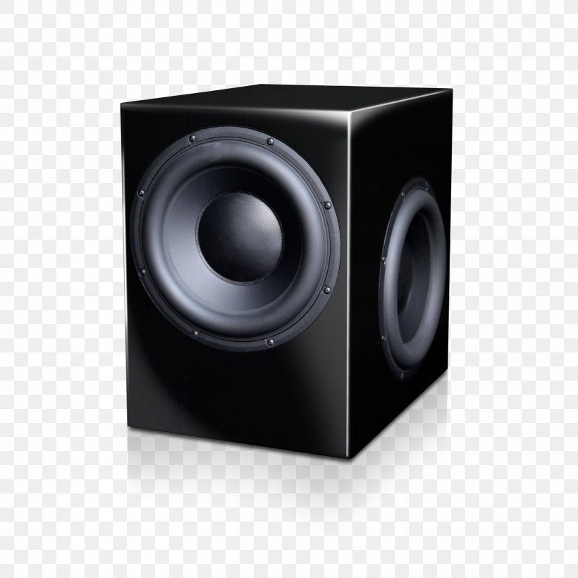 Subwoofer Computer Speakers Studio Monitor Totem Acoustic Sound, PNG, 2500x2500px, Subwoofer, Audio, Audio Equipment, Car Subwoofer, Computer Speaker Download Free