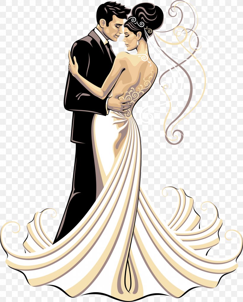 Wedding Dress Bride Engagement Clip Art, PNG, 2300x2855px, Watercolor, Cartoon, Flower, Frame, Heart Download Free
