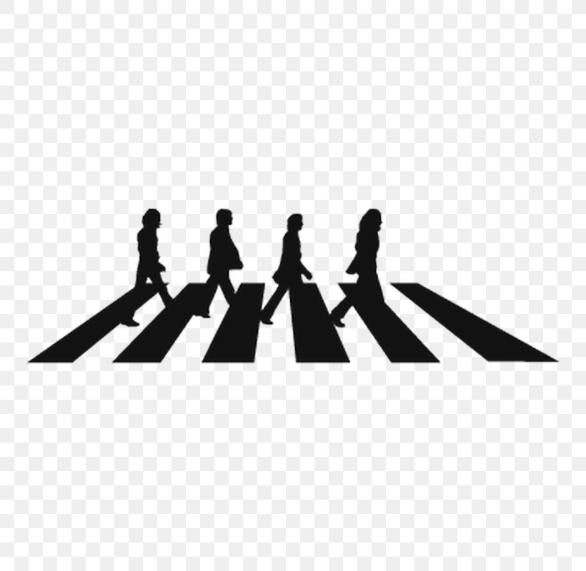 Abbey Road The Beatles Stencil Mural Wall Decal, PNG, 800x800px, Abbey Road, Apple Records, Art, Beatles, Black Download Free