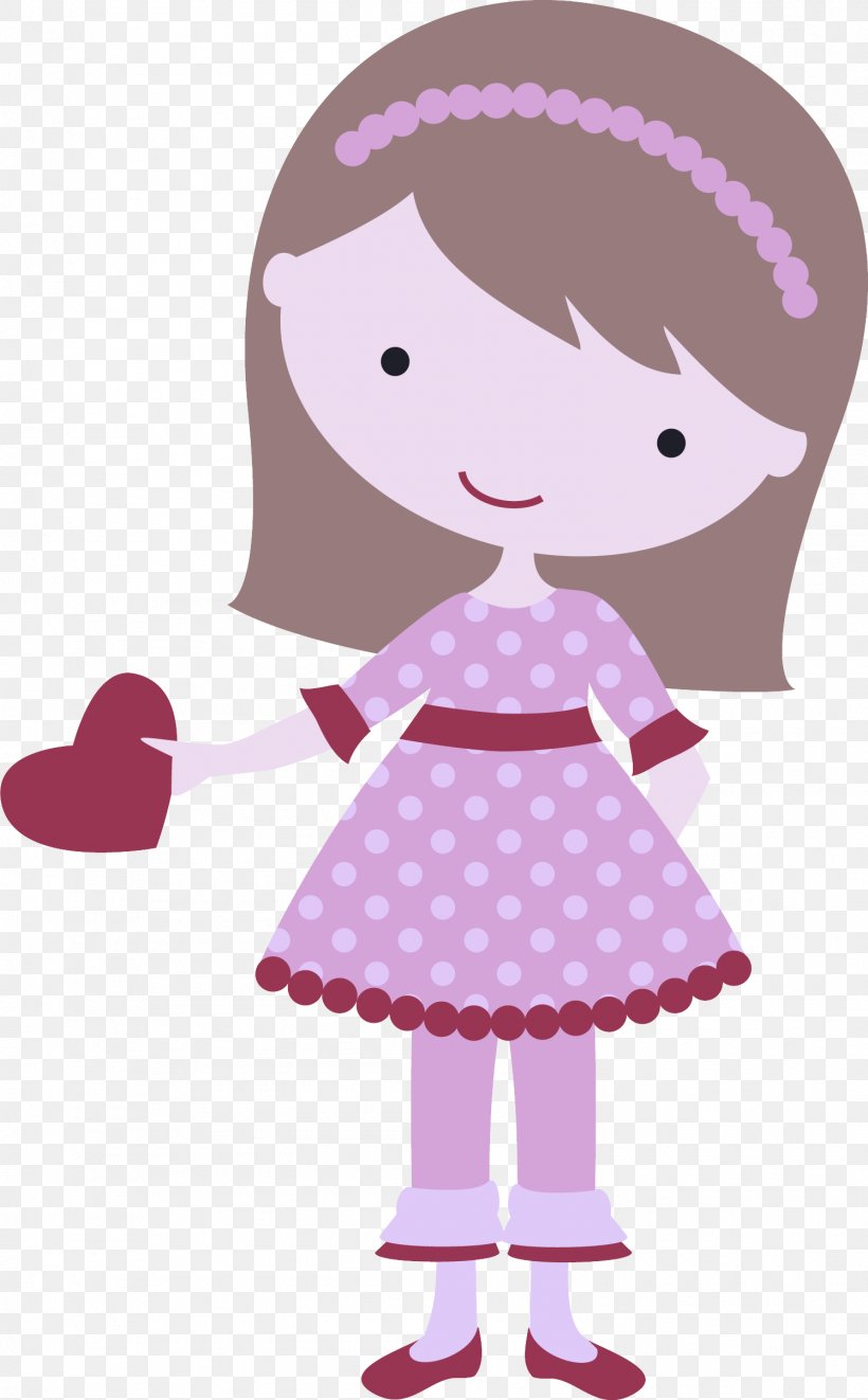 Cartoon Pink Doll Violet Magenta, PNG, 1495x2412px, Cartoon, Doll, Dress, Magenta, Pink Download Free