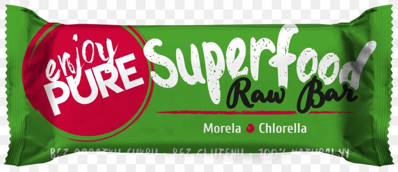 Superfood Chlorella Raw Bar Brand, PNG, 2500x1086px, Superfood, Advertising, Banner, Brand, Chlorella Download Free