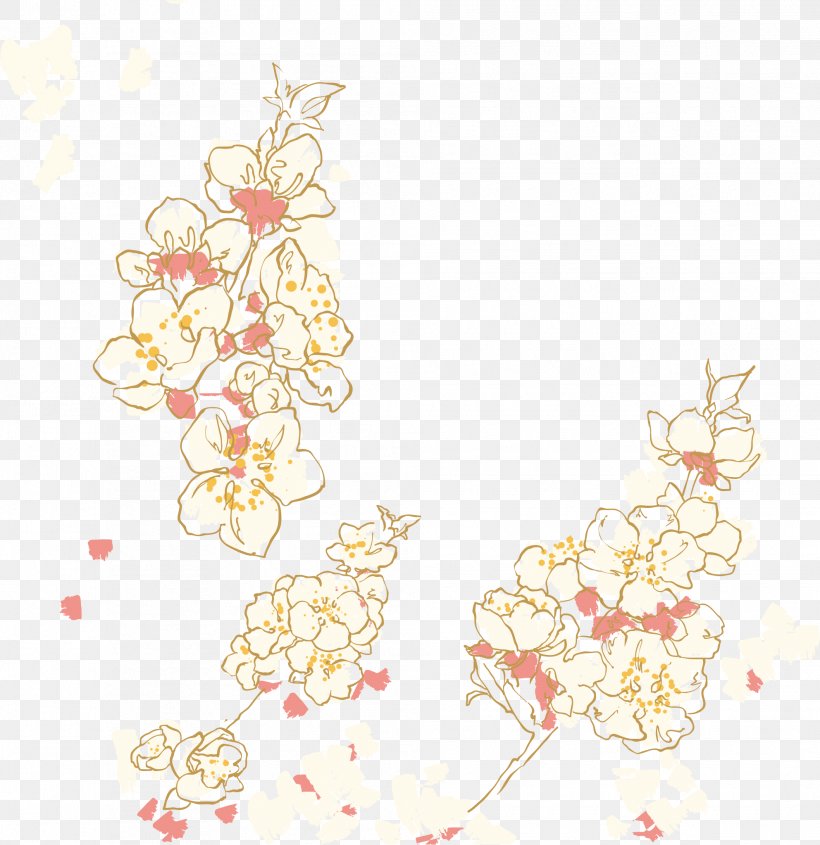 Cherry Blossom Painting Drawing, PNG, 1984x2046px, Cherry Blossom, Blossom, Cerasus, Cherry, Drawing Download Free