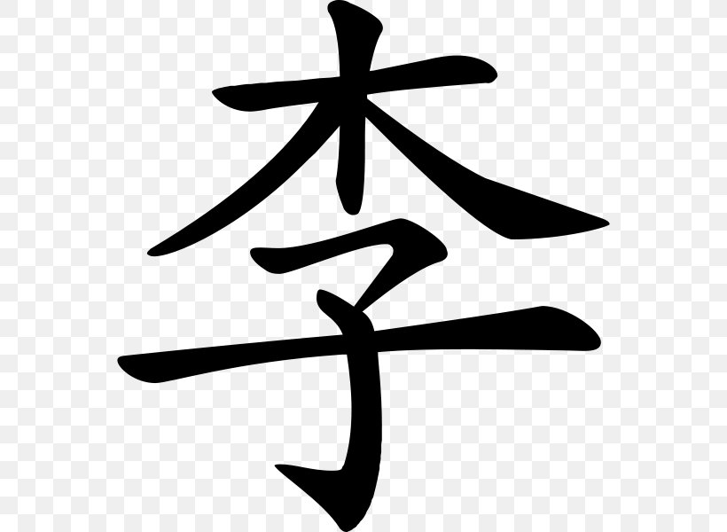 Chinese Characters Lee Korean Stroke Order, PNG, 600x600px, Chinese Characters, Black And White, Chinese, Chinese Name, Cursive Script Download Free